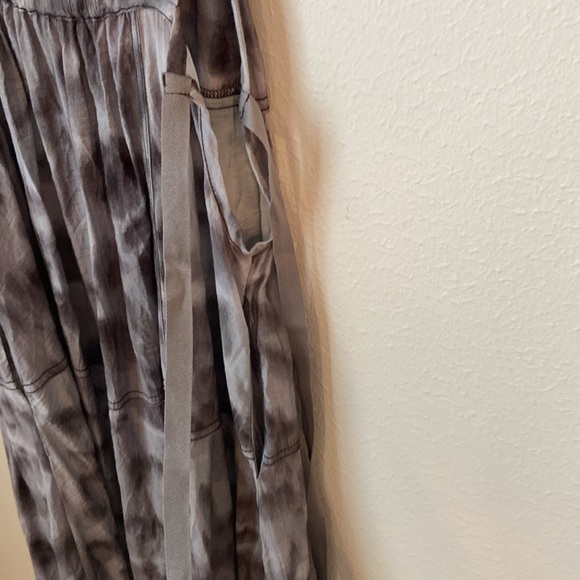 Anthropologie Pilcro Parasail Relaxed Midi Dress Grey Motif - Picture 4 of 10